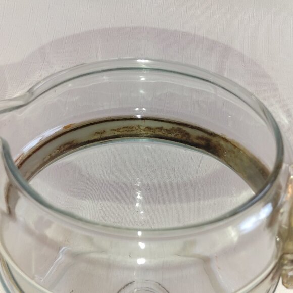 Vintage Pyrex 4 cup Coffee Pot 7754 Glass Stovetop Percolator USA Complete - Picture 12 of 12